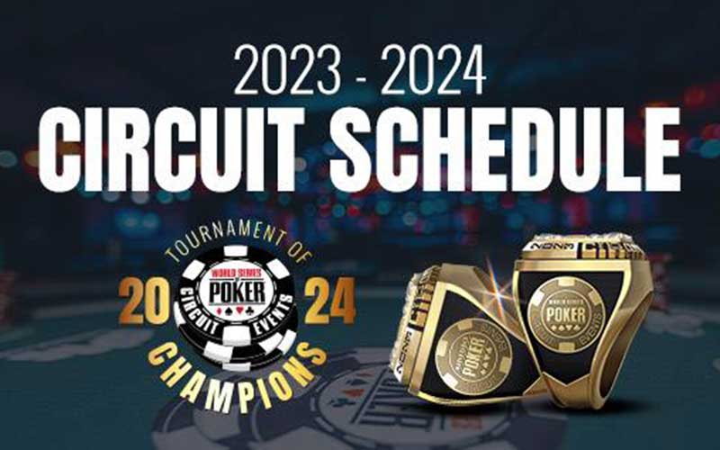 The Countdown Begins As The 2023 2024 WSOP Circuit Schedule Released